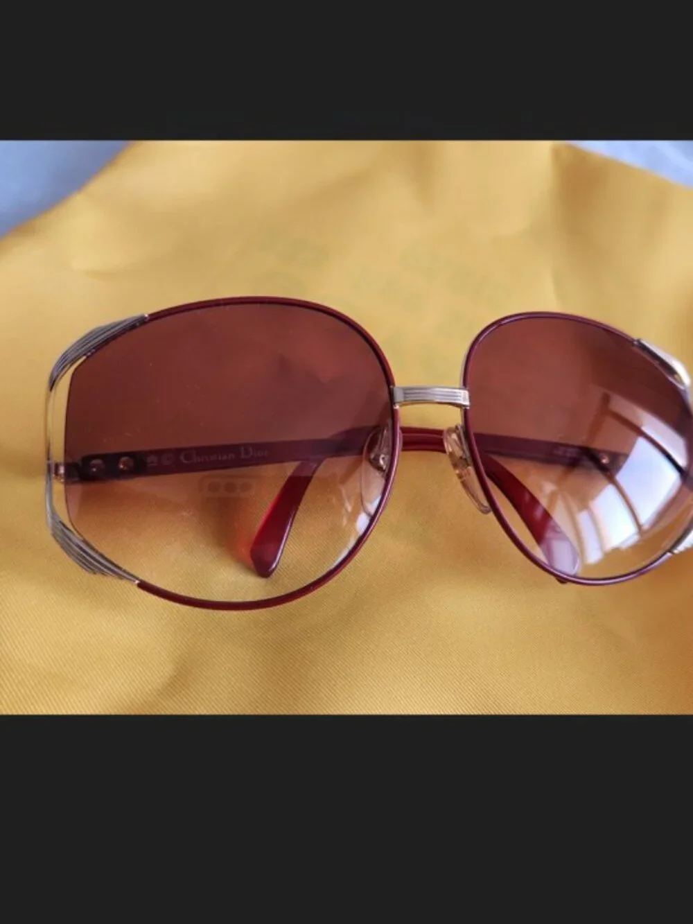 Vintage Christian Dior Sunglasses - Picture 10 of 11
